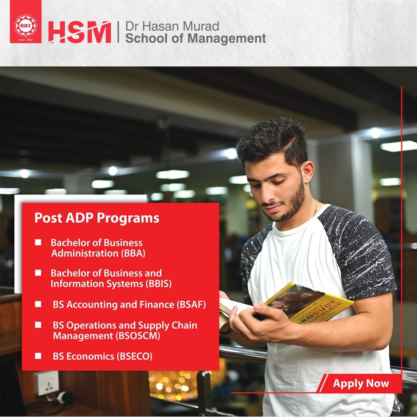 Admissions Dates Announced for Fall 2023 at HSM-UMT