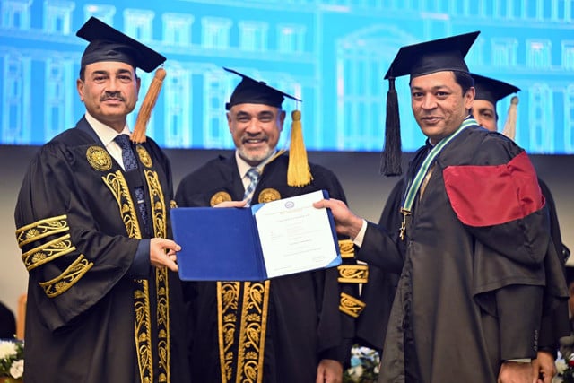 COAS Asim Munir was the Chief Guest at the NUST Convocation Ceremony