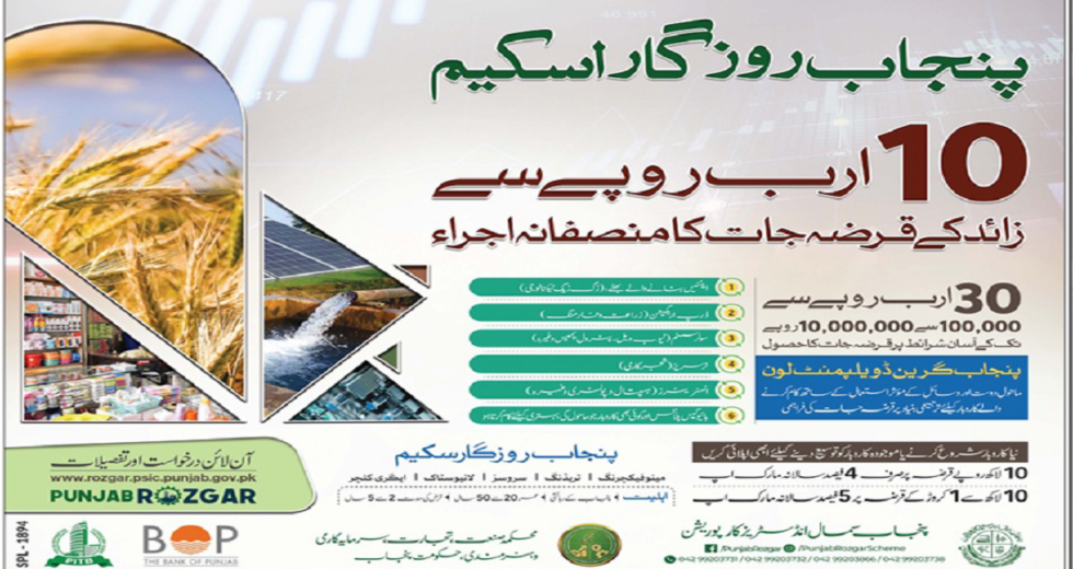 Punjab Government Announces Punjab Rozgar Scheme Easy Installment Loan Scheme 2023