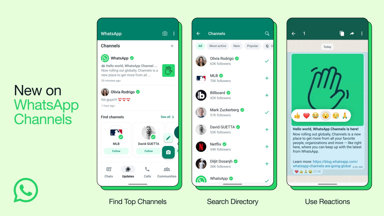 Several New WhatsApp Channels Features