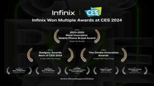 Infinix Named Top Mobile Phone Brand at CES 2024