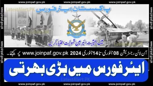 PAF Jobs 2024 Online Registration