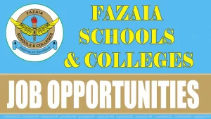 Fazaia Schools and Colleges Jobs